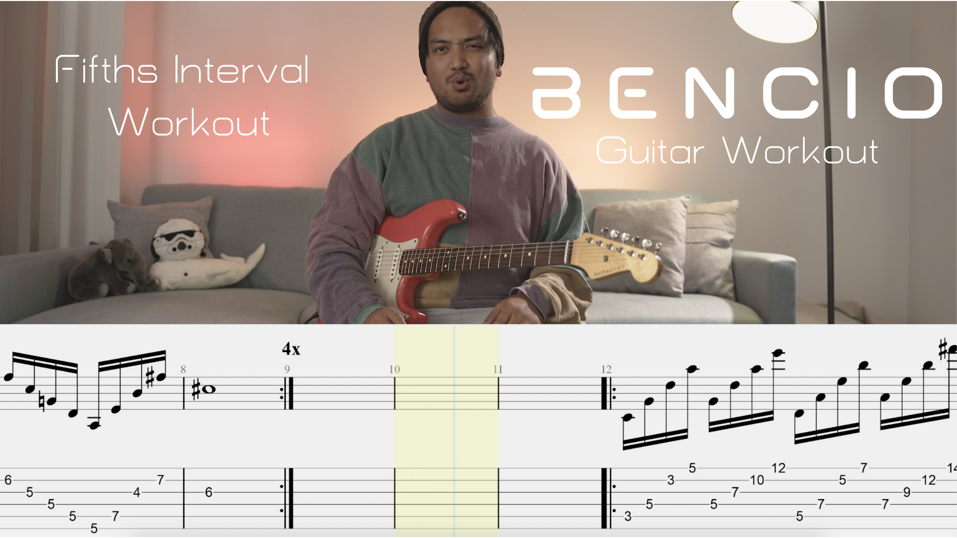 Fifths Workout - Bencio Guitar Workouts