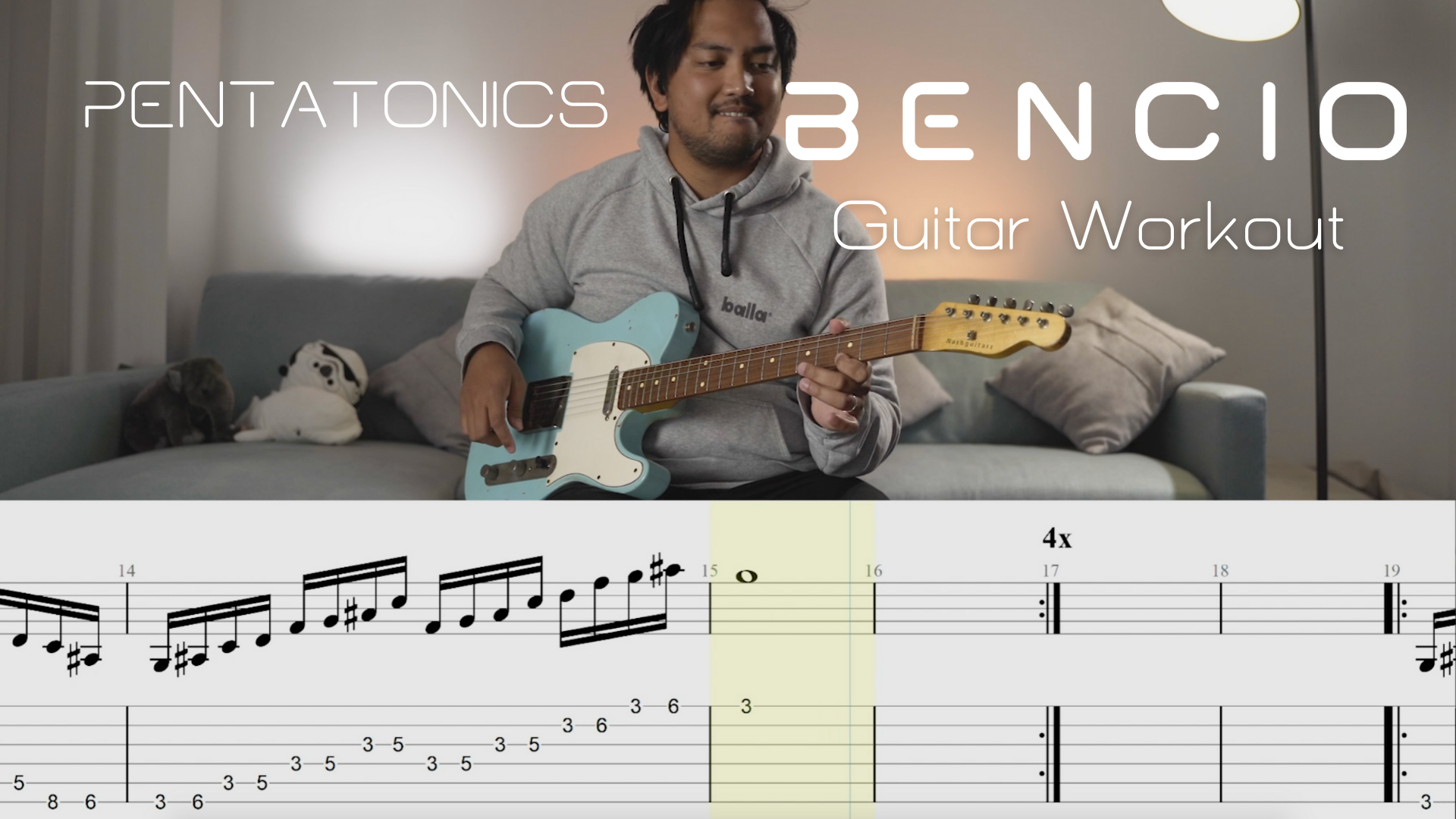 Pentatonics - Bencio Guitar Workouts